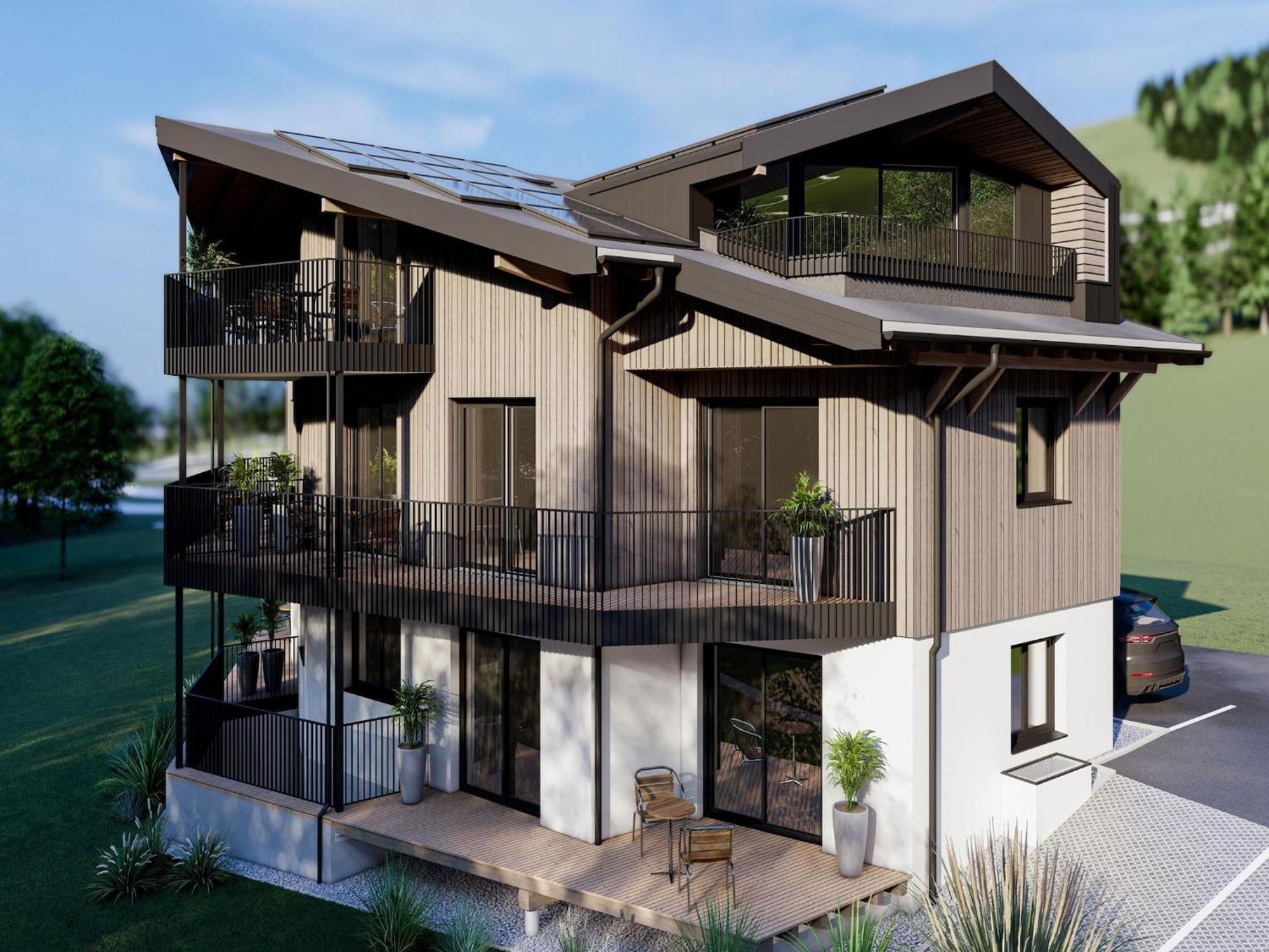 Bergzeit Flat Saalbach Directly On The Ski Piste Exterior foto