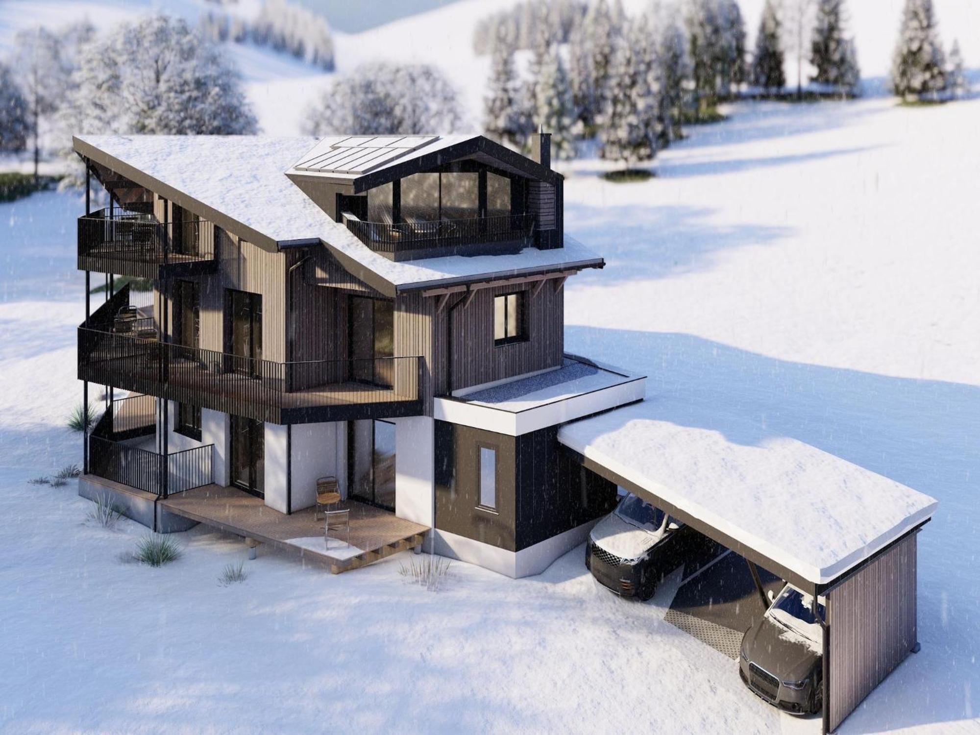 Bergzeit Flat Saalbach Directly On The Ski Piste Exterior foto